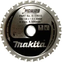 Makita 136x20Z1,4 mm Z-50 pyörösahanterä