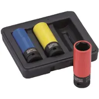 Bahco iskuhylsysarja BWSS12P3, 1/2", 17/19/21 mm, 3 osaa