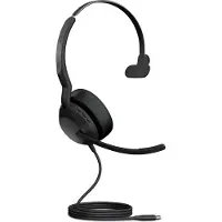 Jabra YOU'RE ON Evolve2 50 MS -langaton monokuuloke + USB-A-sovitin, musta