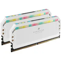 Corsair Dominator Platinum RGB 32 Gt (2 x 16 Gt) DDR5 6200 MHz, CL36 -muisti, valkoinen (XMP)