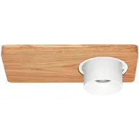 LINEA LIGHT Led Beebo, himmennettävä, Vaalea puu, Eteinen, Puu, Kartano/rustiikki