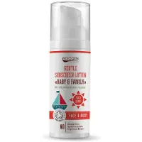 Wooden Spoon Baby & Family suojaava rusketusmaito koko perheelle SPF 50 50 ml