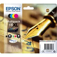 Epson Mustepatruuna MultiPack Bk,C,M,Y XL, 12,9 ml