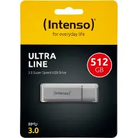 Intenso USB-muisti - - Ultra Line - 512 Go - USB Type-A 3.2 - Nopeus 70 Mo/s