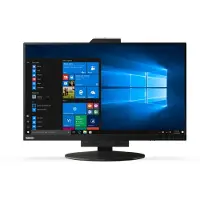 Lenovo ThinkCentre Tiny-in-One 27 - LED-näyttö - 27" - 2560 x 1440 @ 60 Hz - 350 cd/m² - 1000:1 - 4 ms - HDMI, DisplayPort - kaiuttimet - musta - m...