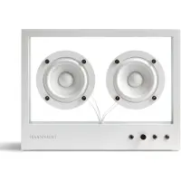 Transparent Sound Small Speaker White