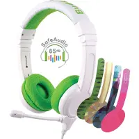 BuddyPhone BP-SCHOOLP-GREEN Headphones (BP-SCHOOLP-GREEN)