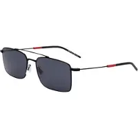 HUGO BOSS Hugo HG 1120/S 56/17/145 Matte mustat punaiset metalliset aurinkolasit MIEHILLE HG 1120/S