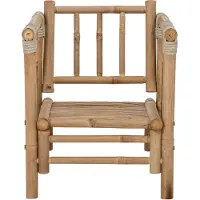 Bloomingville Mini Sole Chair, Nature, Bamboo - Beige - 45X 45X 55CM