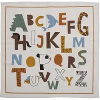 Bloomingville Memmo Rug, Nature, Cotton - Multi/patterned - ONE SIZE