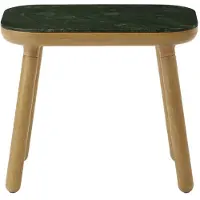 UMAGE Paff Sivupöytä korkea tammi/Green Marble