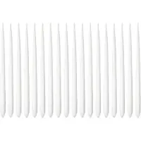 Georg Jensen Cobra Hanukkah kynttilät 18 kpl Valkoinen