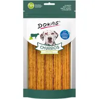 Dokas 2x n. 150g Churros naudanmaksa, bataatti & jauhomadot koiranherkut