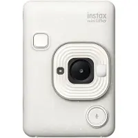 Fujifilm Instax Mini LiPlay -hybridi pikakamera, sumuinen valkoinen