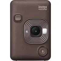 Fujifilm Instax Mini LiPlay - Digikamera - kompakt med hurtigfotoprinter - Bluetooth - pronssinvärinen väri