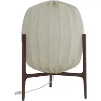 Watt & Veke Prisma floor lattiavalaisin Ø48 cm Tumma tuhka-luonnollinen
