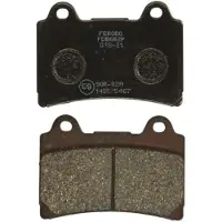 FERODO Fdb662p Platinum Road Puolimetalliset Jarrupalat