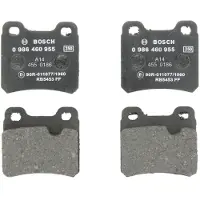 Bosch Jarrupalat Taka, 0 986 460 955 - Opel - Astra, Vectra, Kadett, Calibra. Saab - 900