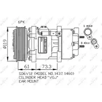NRF Kompressori, ilmastointilaite 32217