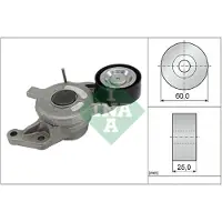 Schaeffler INA Moniurahihnan kiristin - Peugeot - Citroen - Opel - Toyota - Ds