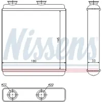 Nissens Lämmityslaitteen kenno 72663