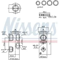 Nissens Paisuntaventtiili - Mercedes - W176, W117, W246, X156