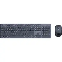 Gembird Keyboard + mouse Wireless chocolate keyboard and mouse set KBS-WCH-04