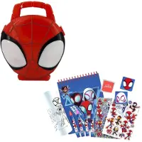 Spiderman 3d-salkku Kirjoitustarvikkeilla