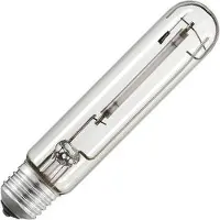 Philips MASTER SON-T PIA Plus - Suurpainenatriumlamppu (HPS) - muoto: T46 - kirkas viimeistely - E40 - 101 W - luokka F - 2000 K