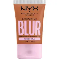 Nyx Bare With Me Blur Tint Foundation, 30ml, 14 Medium Tan
