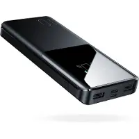 JOYROOM JR-T013 15W Power Bank 10000mAh - PD, QC - Musta
