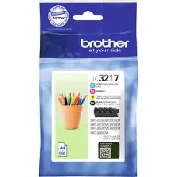 Brother LC 3217 Value 4-Pack Ink Black/Yellow/Cyan/Magenta