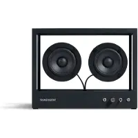 Transparent Sound Small Speaker Black