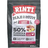 Rinti 4kg Max-I-Mum Large Breed kana koiran kuivaruoka