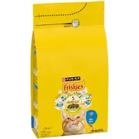 Friskies 3x1,5kg Adult Cat lohi & kasvikset PURINA kissanruoka