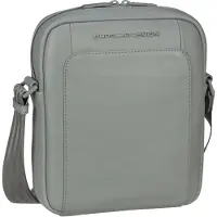 Porsche Design Roadster Crossbody-laukku Nahka 20 cm Harmaa