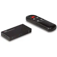 Lindy 38337, HDMI, Micro-USB, Metalli, Musta, 60 Hz, 48 Gbit/s