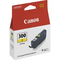 Canon PFI-300 Y Mustepatruuna Keltainen