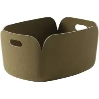 Muuto Restore säilytyskori Brown Green