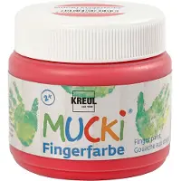 You do it Mucki Finger Paint - Red 150ml