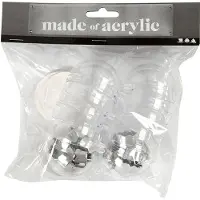 Creativ Company - Deco Balls Transparent 5cm 10 pcs.