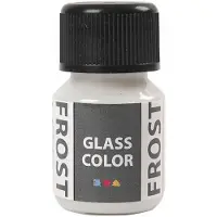Creativ Company Glass Color Frost Paint - White 30ml