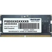 Patriot Memory Signature Line PSD58G560041S, 8 GB, 1 x 8 GB, DDR5, 5600 MHz, 262-pin SO-DIMM