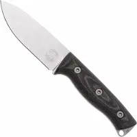 White River Knives Ursus Cub UR35-LBO CPM MagnaCut, OD-Green Linen Micarta bushcraft knife, Kydex sheath with firesteel