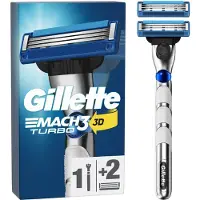 Gillette Mach3 Turbo hyvel + 2 blad