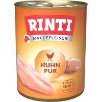Rinti 24x800g Single Protein kana koiran märkäruoka