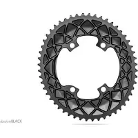 AbsoluteBLACK Absolute Black suuri soikea terä ø110 Shimano musta
