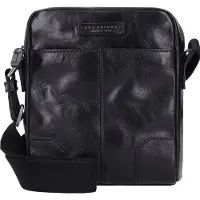 The bridge Vespucci Crossbody-laukku Nahka 21 cm Musta