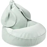 WigiWama Bunny Beanbag - Green - 75X 60X 60CM