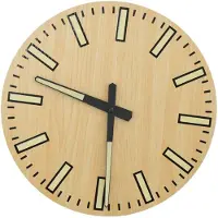vidaXL Seinäkello valaisevilla viisareilla ja numeroilla, Ø 30 cm
